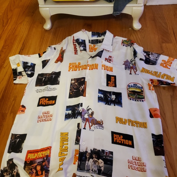 HUF x Pulp Fiction Woven Shirt - Picture 3 of 12
